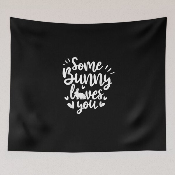 Item preview, Some Bunny Loves You Quotes Animal Pun Funny Easter designed and sold by RachelCine.