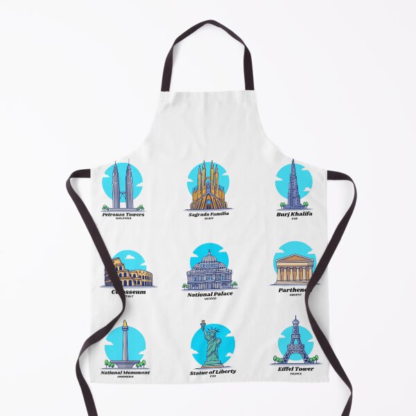 Item preview, Dream Places to Travel to around the World designed and sold by Happybearbear.