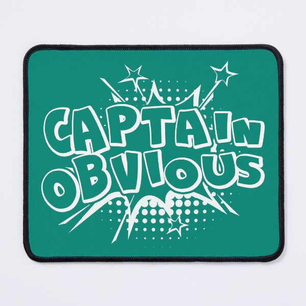 Item preview, Captain Obvious Mens Adult Humor Graphic Novelty Sarcastic Funny, Team, New Style, Hot Search designed and sold by QODIKJ.