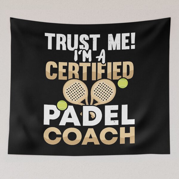 Item preview, Certified Padel Coach play Padel Tennis Padel Player Sport designed and sold by osborange.