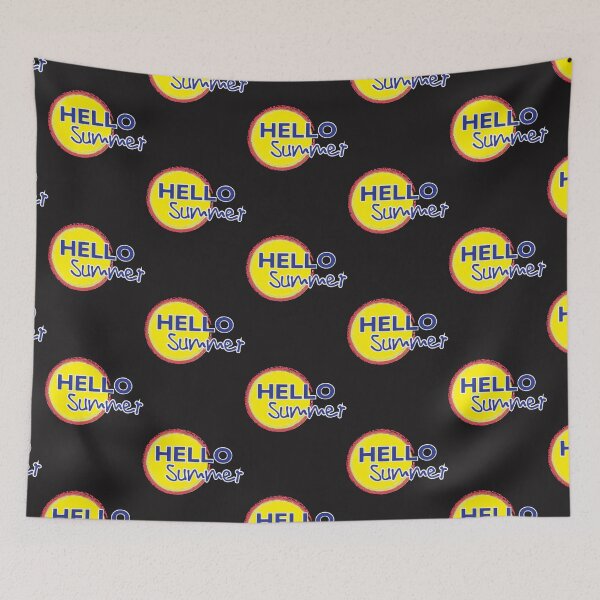 Item preview, Hello summer slim fit t-shirt Classic T-Shirt designed and sold by DanielaSchreine.