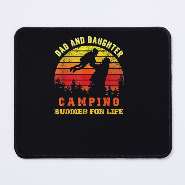 Item preview, Dad and daughter camping buddies for life designed and sold by DeannaMarks.