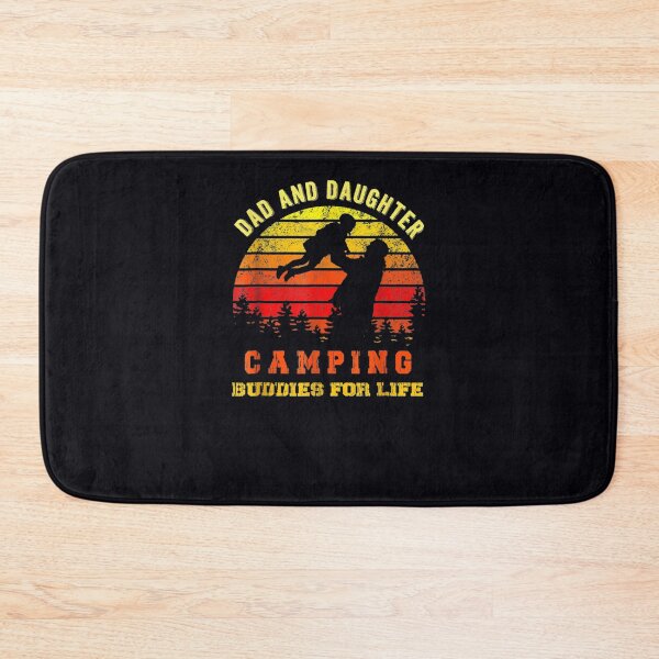 Item preview, Dad and daughter camping buddies for life designed and sold by DeannaMarks.