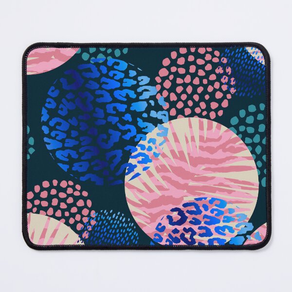 Item preview, Intriguing Blue, Seafoam, And Pink Abstract Circle Designs designed and sold by DEC02.
