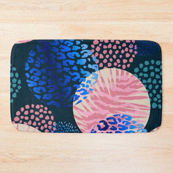 Item preview, Intriguing Blue, Seafoam, And Pink Abstract Circle Designs designed and sold by DEC02.