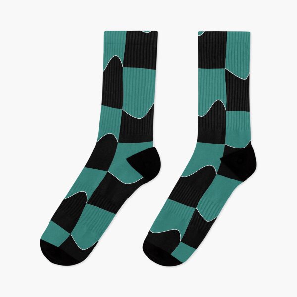Item preview,  PLAIN SOLID Celadon GREEN AND BLACK TWO TONE RETRO WAVE PATTERN designed and sold by ozcushions.