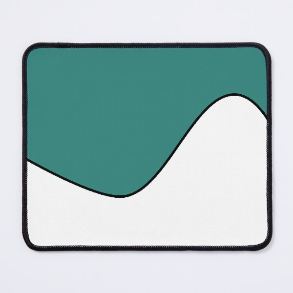 Item preview,   PLAIN SOLID Celadon GREEN AND WHITE TWO TONE RETRO WAVE PATTERN designed and sold by ozcushions.