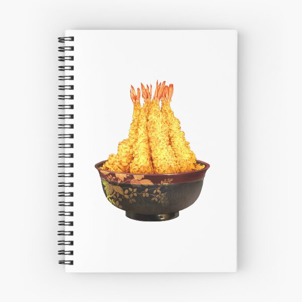 Item preview, Ebi Tempura Rice Bowl designed and sold by Happybearbear.
