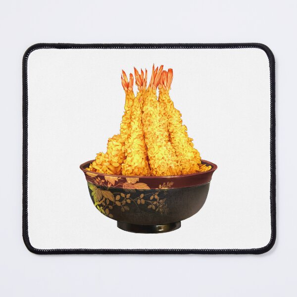 Item preview, Ebi Tempura Rice Bowl designed and sold by Happybearbear.