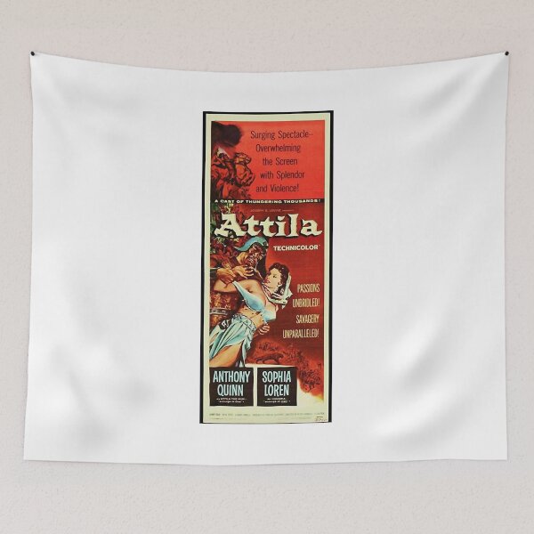 Item preview, Natural Passionate Joy Acting Sexy Beauty Attila By Pietro Francisci Movie Poster Gift For Fans designed and sold by DebbieConquer.
