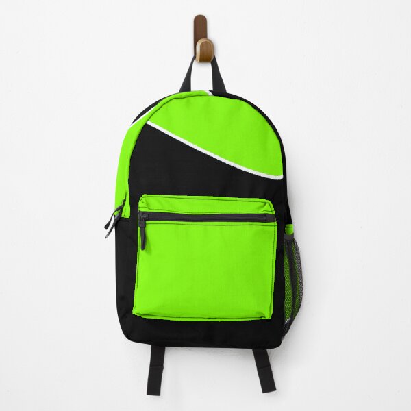Item preview, PLAIN SOLID CHARTREUSE GREEN AND BLACK TWO TONE RETRO WAVE PATTERN designed and sold by ozcushions.