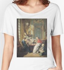 Francois Boucher - The Afternoon Meal Women's Relaxed Fit T-Shirt