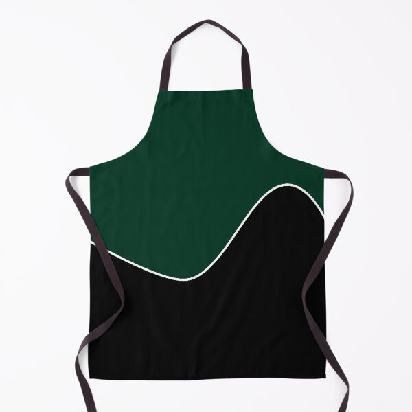 Item preview, PLAIN SOLID DARK GREEN AND BLACK TWO TONE RETRO WAVE PATTERN designed and sold by ozcushions.