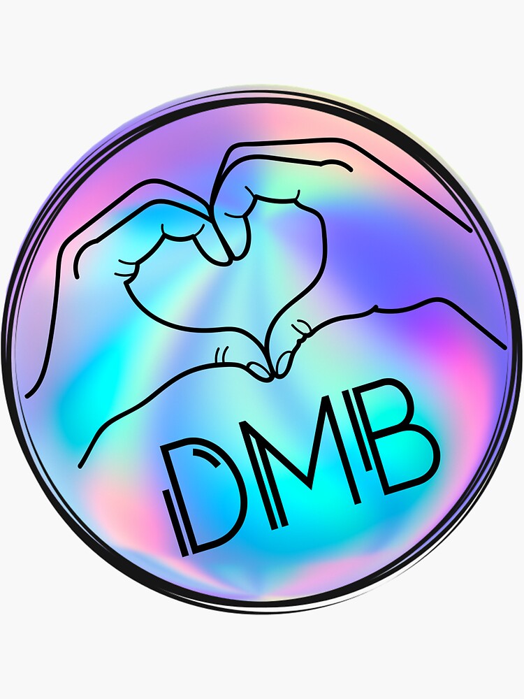 Thumbnail 3 of 3, Sticker, I love DMB designed and sold by DontBurnTheDay.