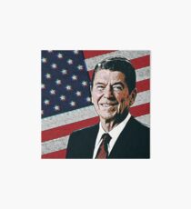Patriotic President Reagan Art Board