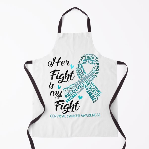 Item preview, Cervical Cancer Warrior, Her Fight is my Fight Cervical Cancer Awareness designed and sold by Greggwillard.