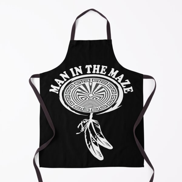 Item preview, Native American Man in the Maze, tohono o'odham designed and sold by mixedshop.