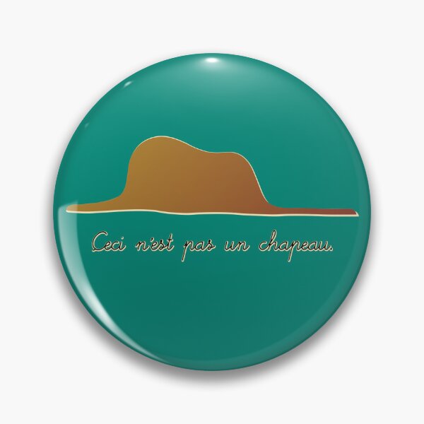 Item preview, Ceci N Est Pas Un Chapeau V 1 43 Fashion Graphic, Funny Graphic, Hot Trending designed and sold by QODIKJ.