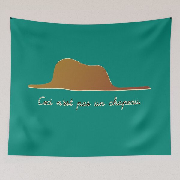 Item preview, Ceci N Est Pas Un Chapeau V 1 43 Fashion Graphic, Funny Graphic, Hot Trending designed and sold by QODIKJ.