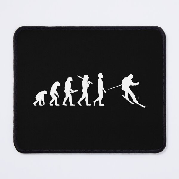 Item preview, Skiing Evolution - Funny Skier designed and sold by levintere.