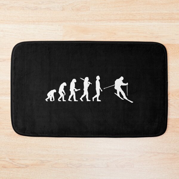 Item preview, Skiing Evolution - Funny Skier designed and sold by levintere.