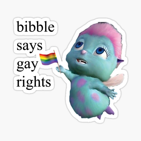 Bibble Vinyl Waterproof Sticker Bibble Meme Sticker Fairytopia