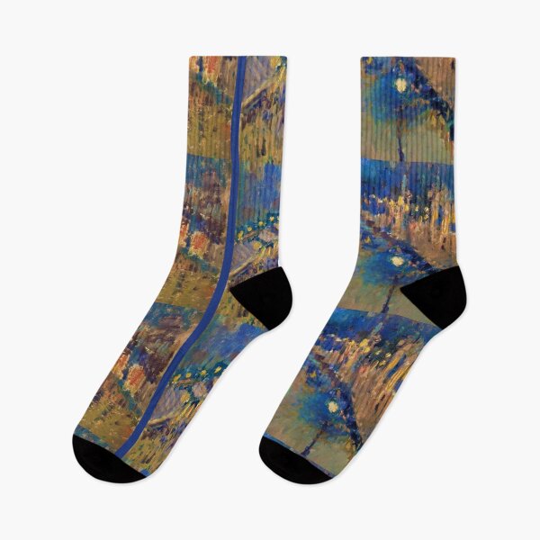 Item preview,  The Boulevard Montmartre at Night (1897)  Pissaro  designed and sold by CristalleLisa.