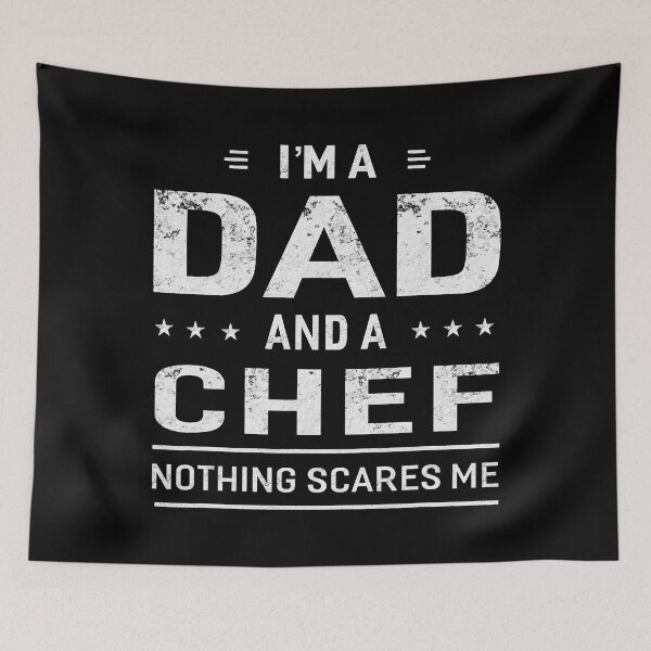 Item preview, I'm A Dad And Chef Nothing Scares Me Funny Fathers Day designed and sold by levintere.