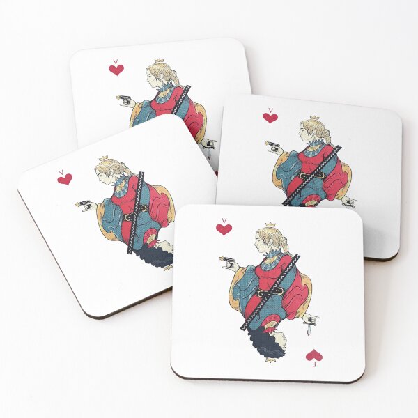 Item preview, Killing Eve Queen of Hearts Art designed and sold by SophroniaWork.