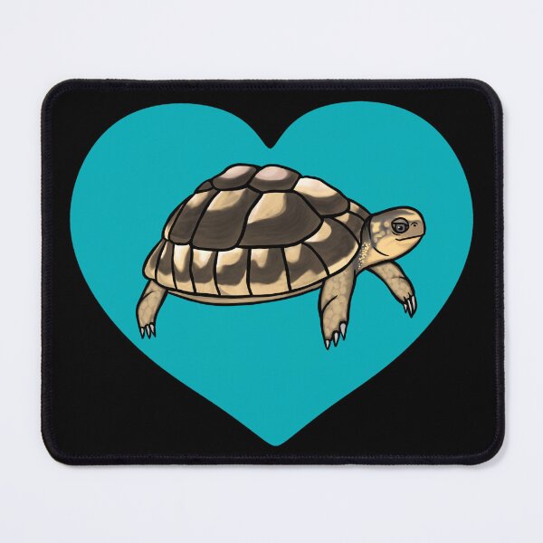 Item preview, Cute Tortoise Blue Heart designed and sold by Mochi-Merch.
