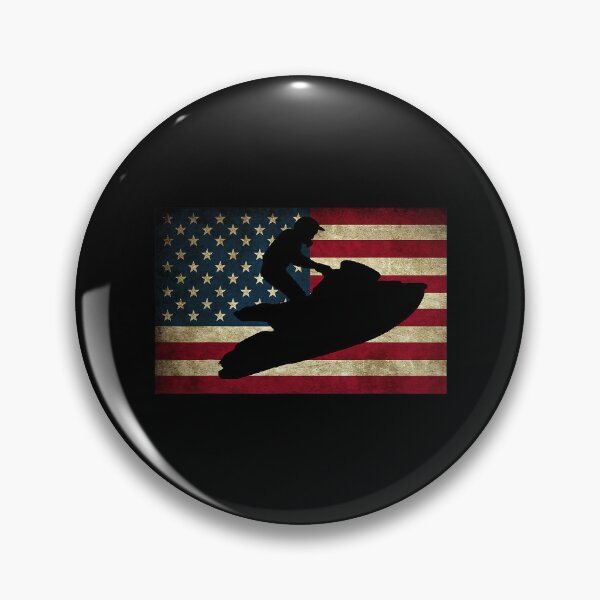 Item preview, Jet Ski - Jet Skiing USA Flag designed and sold by levintere.