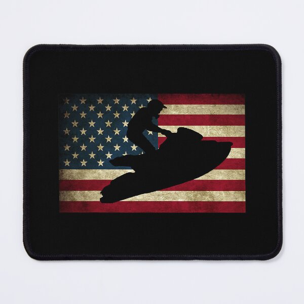 Item preview, Jet Ski - Jet Skiing USA Flag designed and sold by levintere.