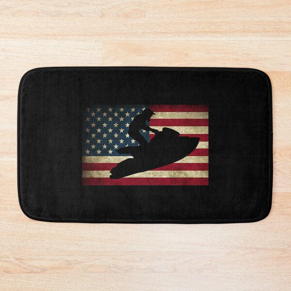 Item preview, Jet Ski - Jet Skiing USA Flag designed and sold by levintere.