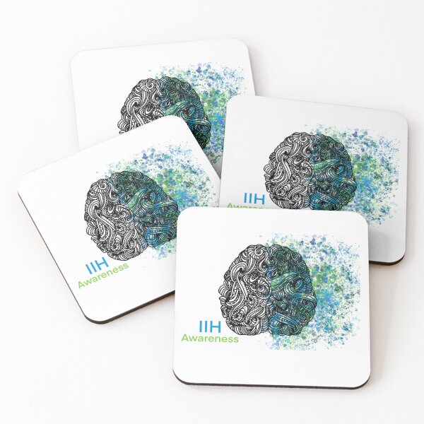 Item preview, IIH Awareness brain designed and sold by 10Creates.