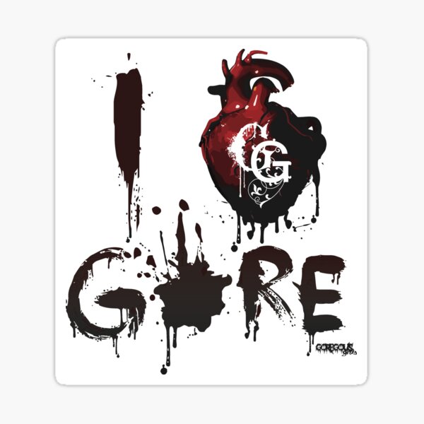 I <3 GORE Sticker