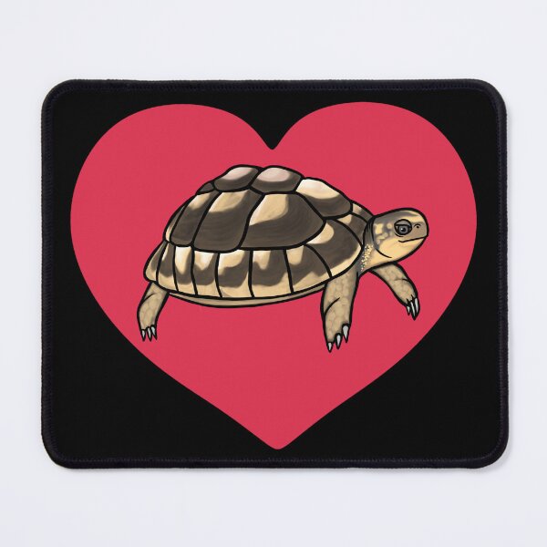 Item preview, Cute Tortoise Red Heart designed and sold by Mochi-Merch.
