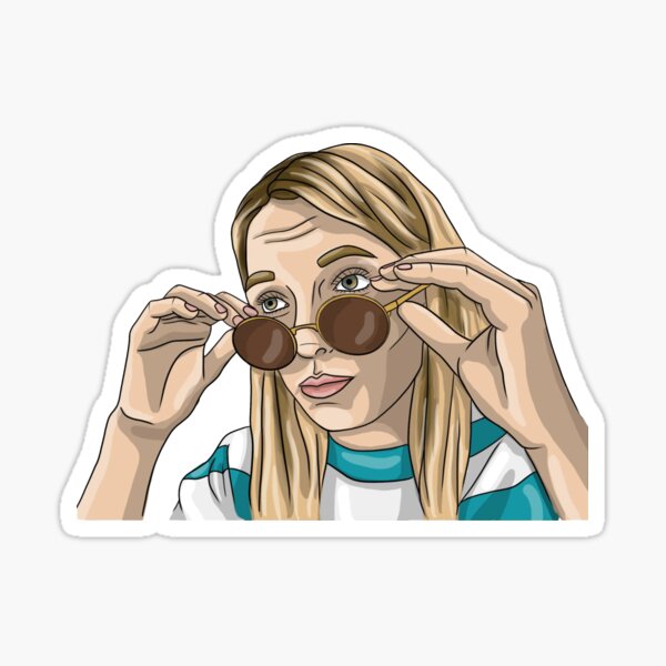 Artikel-Vorschau von Killing Eve Villanelle trägt eine Brille, designt und verkauft von SophroniaWork.