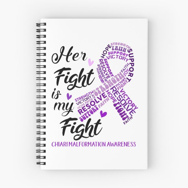 Item preview, Chiari Malformation Warrior, Her Fight is my Fight Chiari Malformation Awareness designed and sold by Greggwillard.