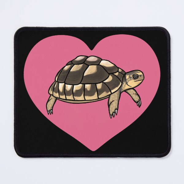 Item preview, Cute Tortoise Pink Heart designed and sold by Mochi-Merch.