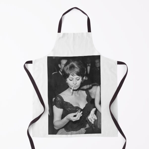 Item preview, Natural Passionate Joy Acting Sexy Beauty Sophia Loren Smoking Gift Movie Fans designed and sold by DebbieConquer.
