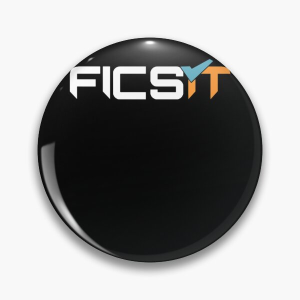 Item preview, FICSIT Satisfactory Logo  designed and sold by JamiahPittau.