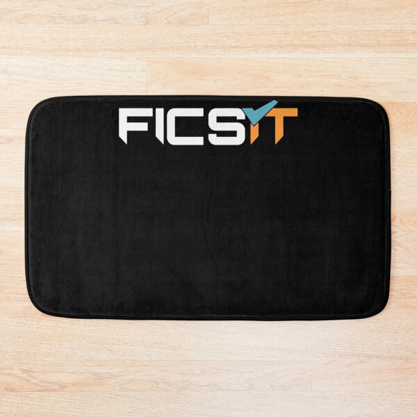Item preview, FICSIT Satisfactory Logo  designed and sold by JamiahPittau.