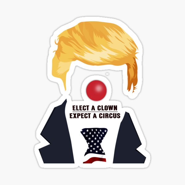 Vista previa del artículo con la obra «Elegir un payaso esperar un circo», diseñado y vendido por Deborah Smith.