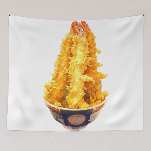 Item preview, Japanese Ebi Tempura Rice Bowl designed and sold by Happybearbear.