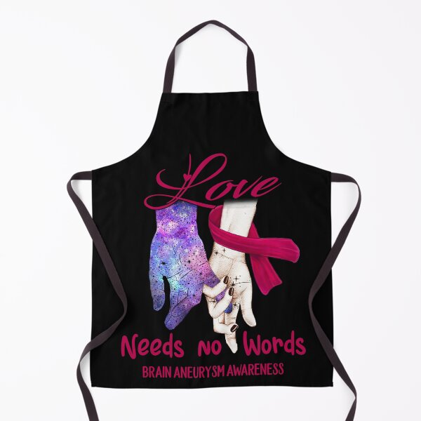 Item preview, Brain Aneurysm Awareness - Love Needs No Words designed and sold by ArangoaStore.
