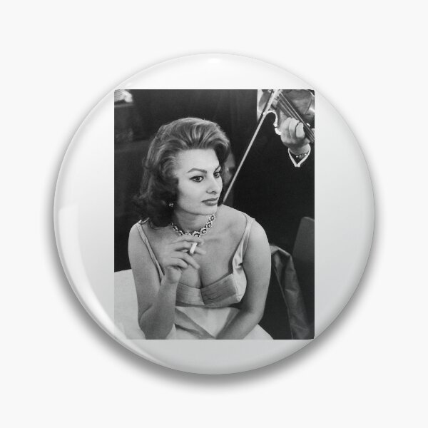Item preview, Natural Passionate Joy Acting Sexy Beauty Sophia Loren Smoking Gifts Music Fans designed and sold by DebbieConquer.