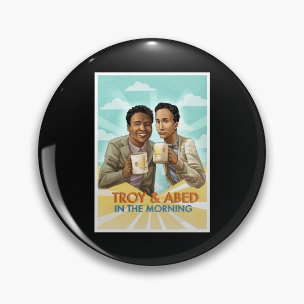 Item preview, Troy And Abed My Favorite People designed and sold by TamiWillie4.
