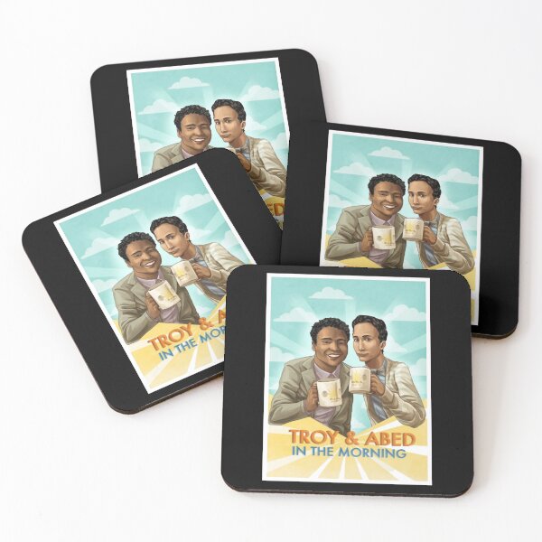 Item preview, Troy And Abed My Favorite People designed and sold by TamiWillie4.