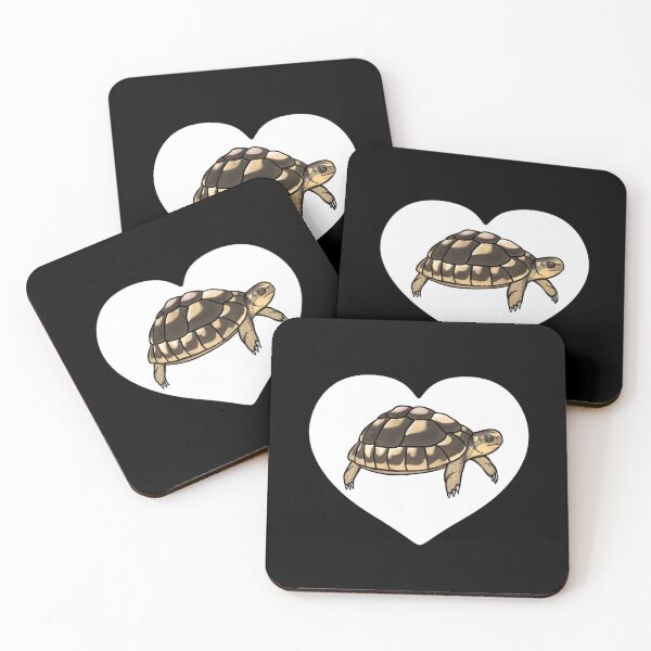 Item preview, Cute Tortoise White Heart designed and sold by Mochi-Merch.