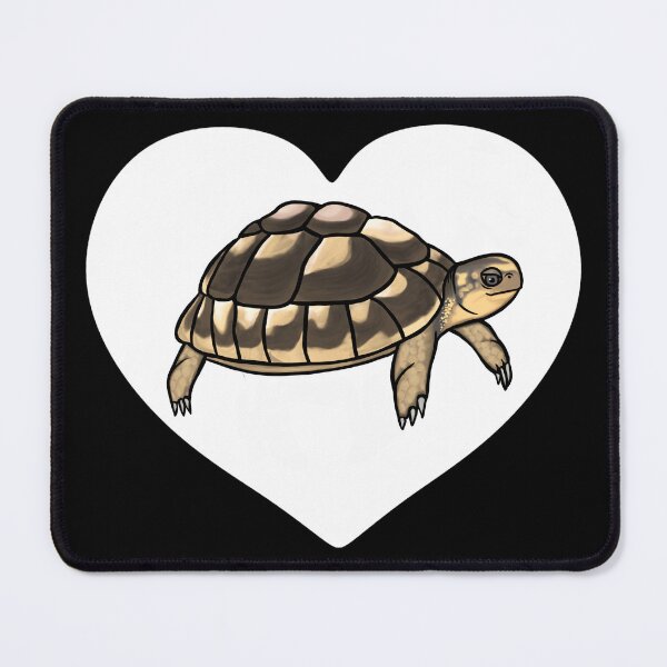 Item preview, Cute Tortoise White Heart designed and sold by Mochi-Merch.